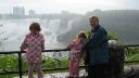 Niagra Falls før turen med Maid of the Mist